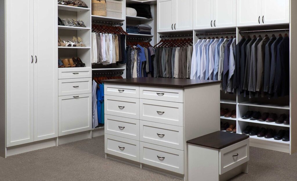 Image showing custom closets built by Mad Garages & Closets